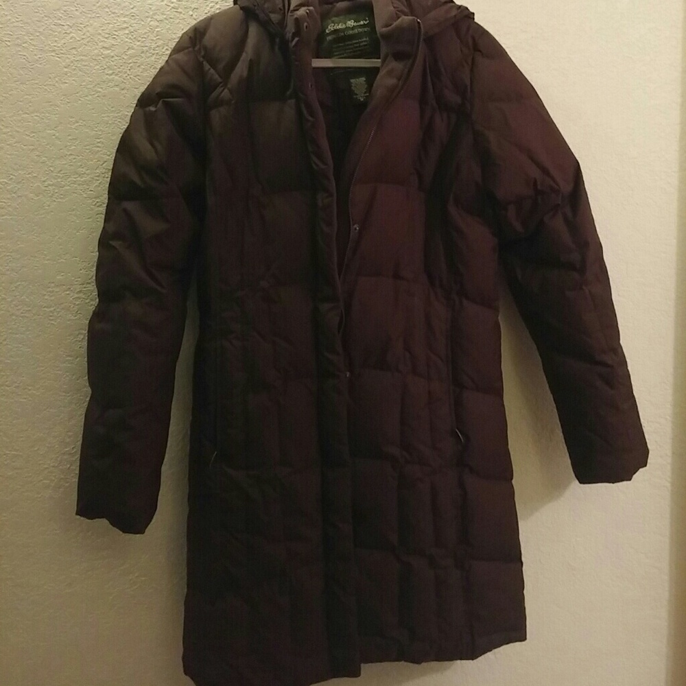 Eddie Bauer goose down coat
